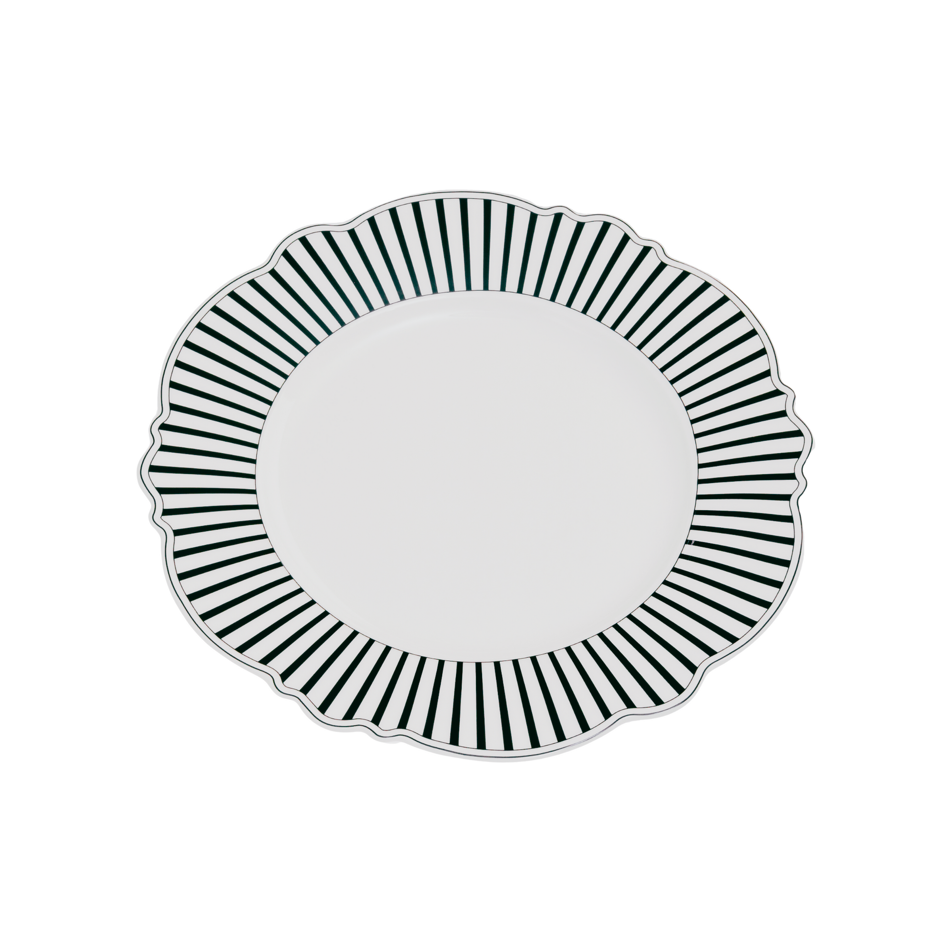 JENNA CLIFFORD - Ivory Noir Dinner Plate Set of 4
