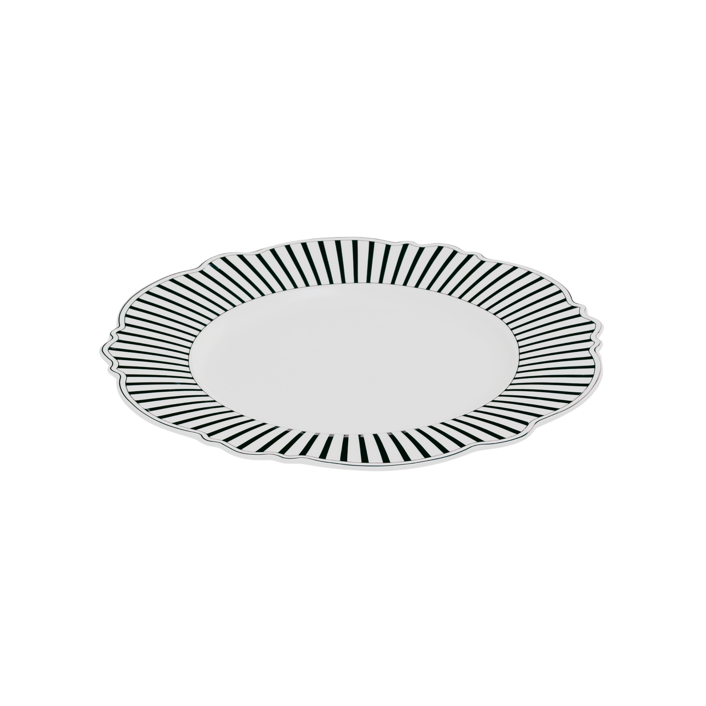 JENNA CLIFFORD - Ivory Noir Dinner Plate Set of 4
