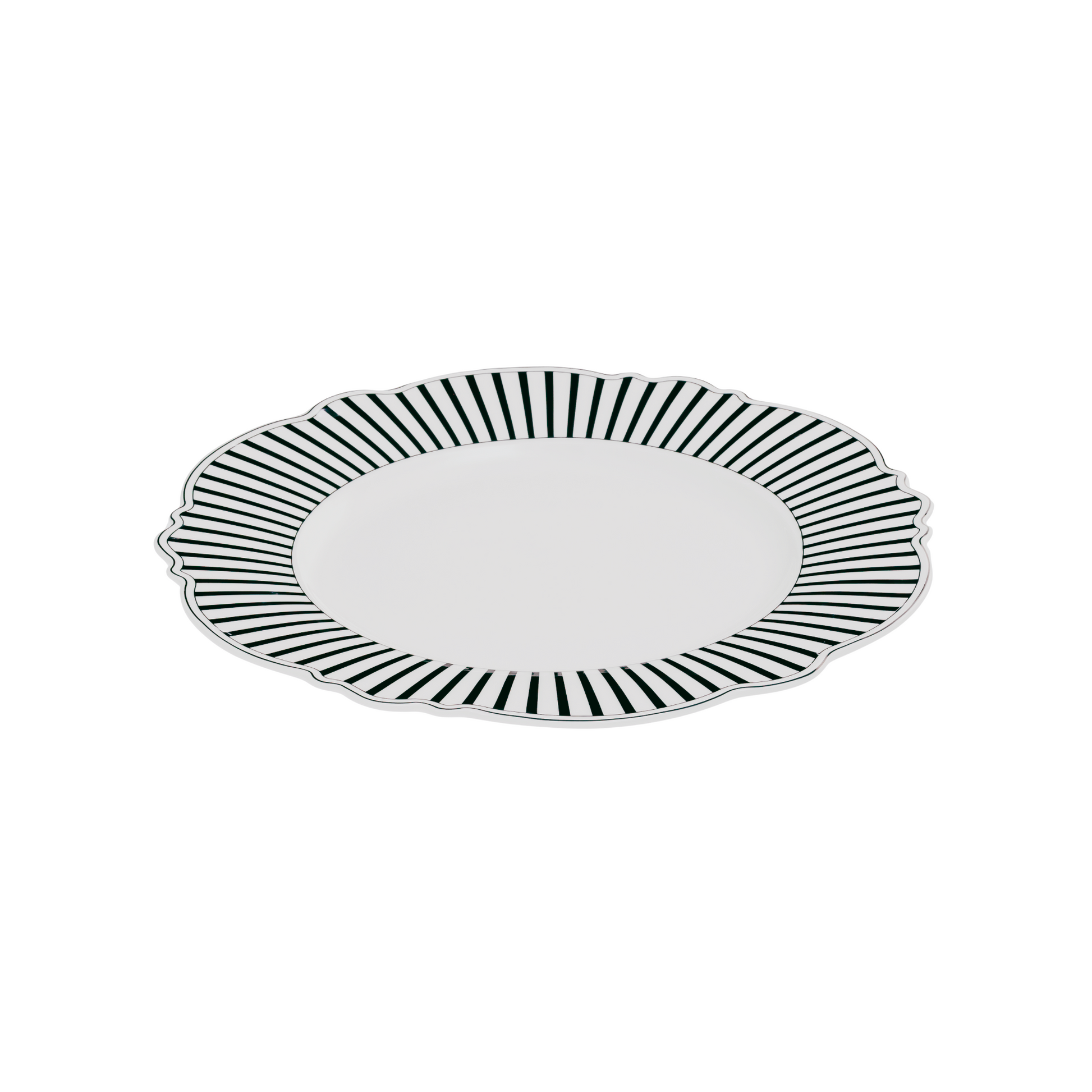 JENNA CLIFFORD - Ivory Noir Dinner Plate Set of 4
