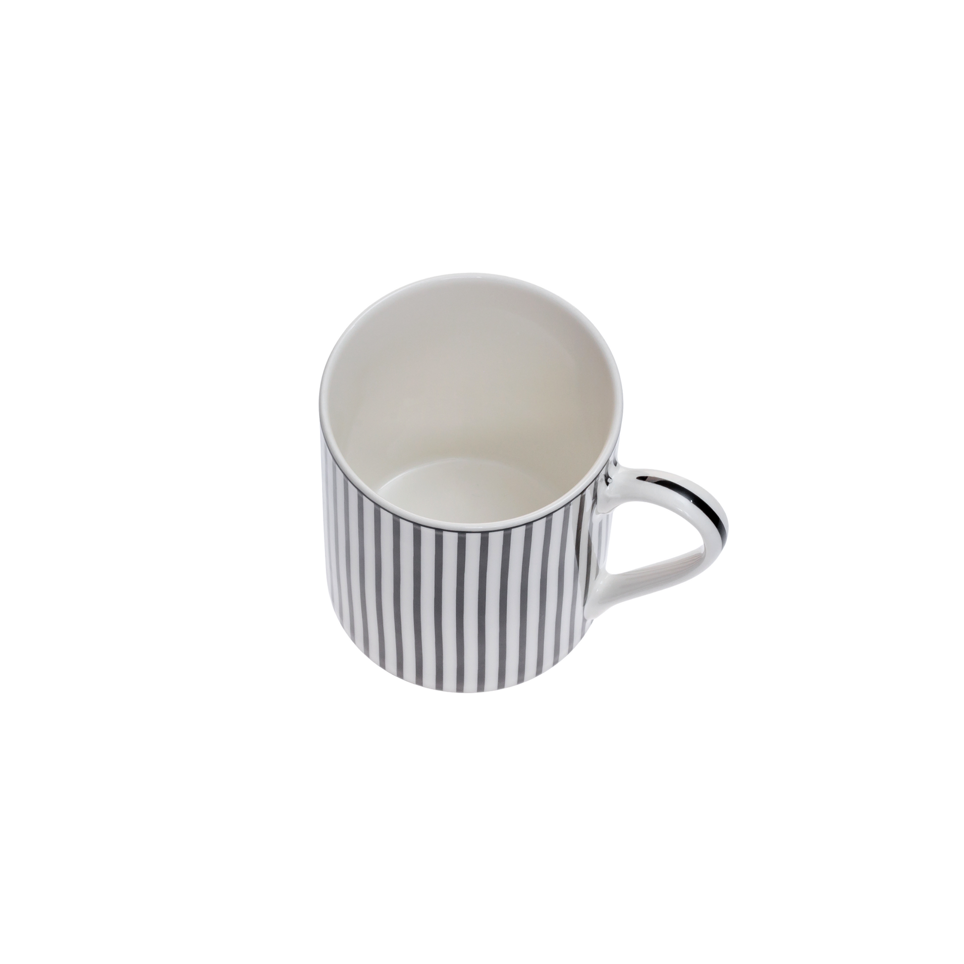 JENNA CLIFFORD - Ivory Noir Mug (Set of 4)