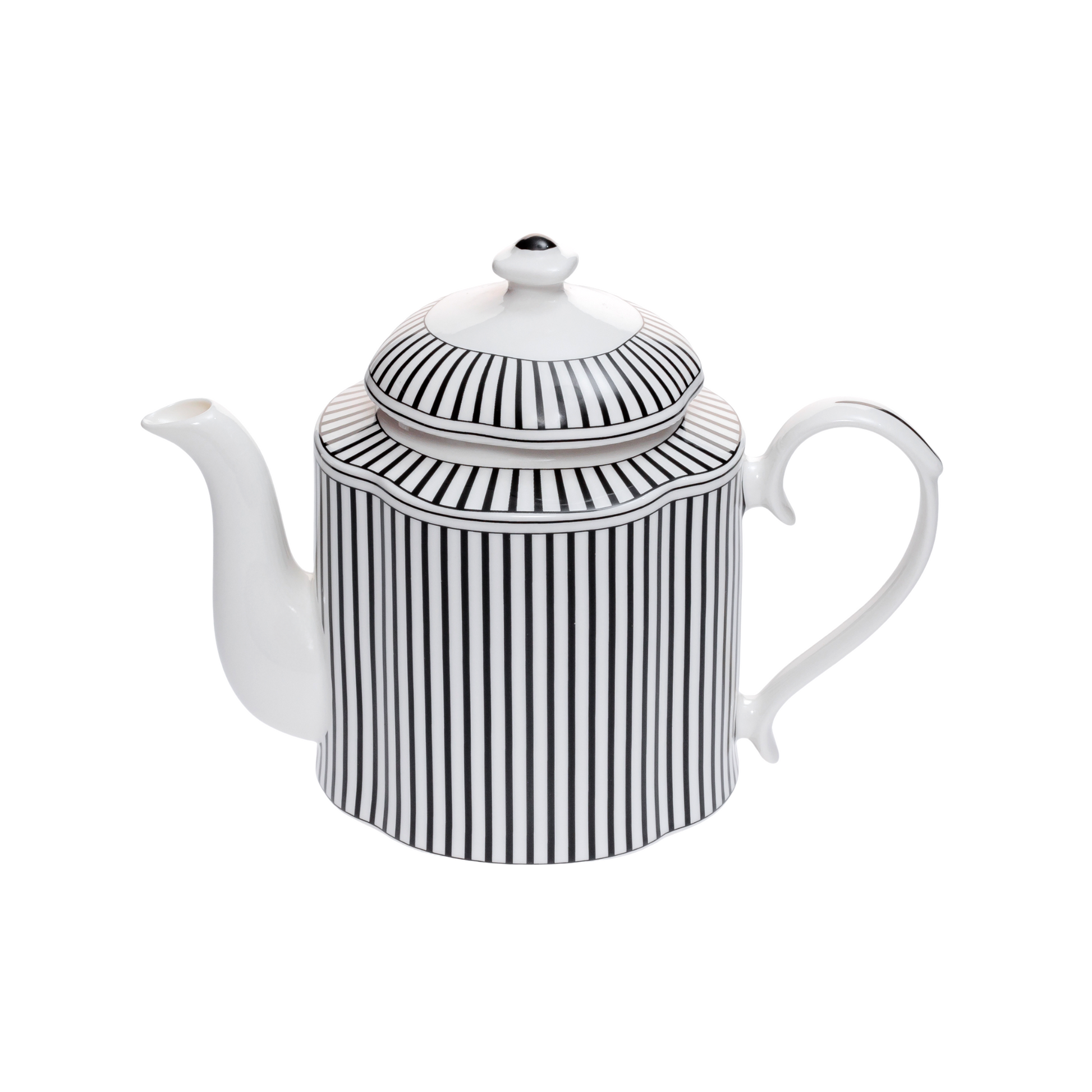 JENNA CLIFFORD - Ivory Noir Teapot