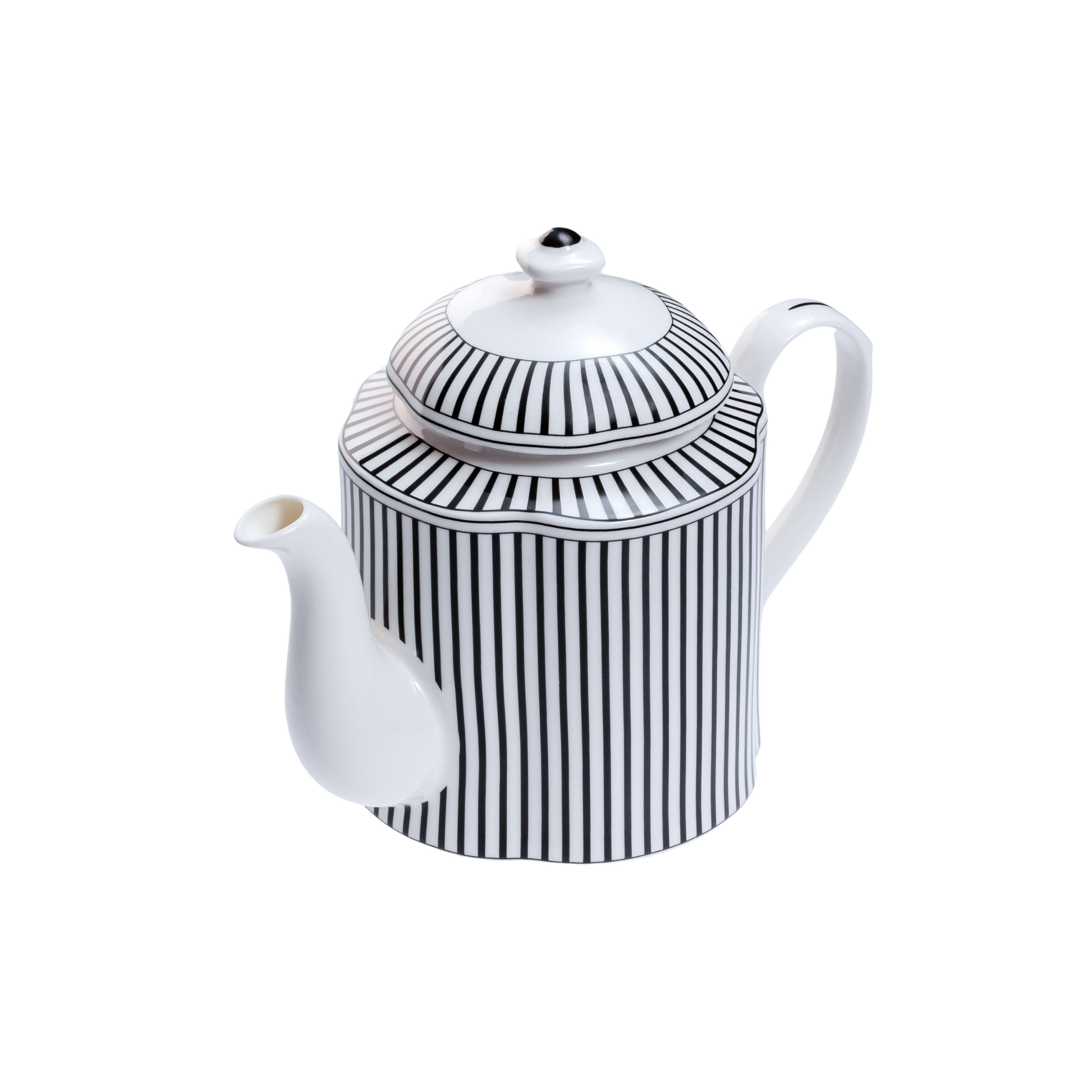 JENNA CLIFFORD - Ivory Noir Teapot