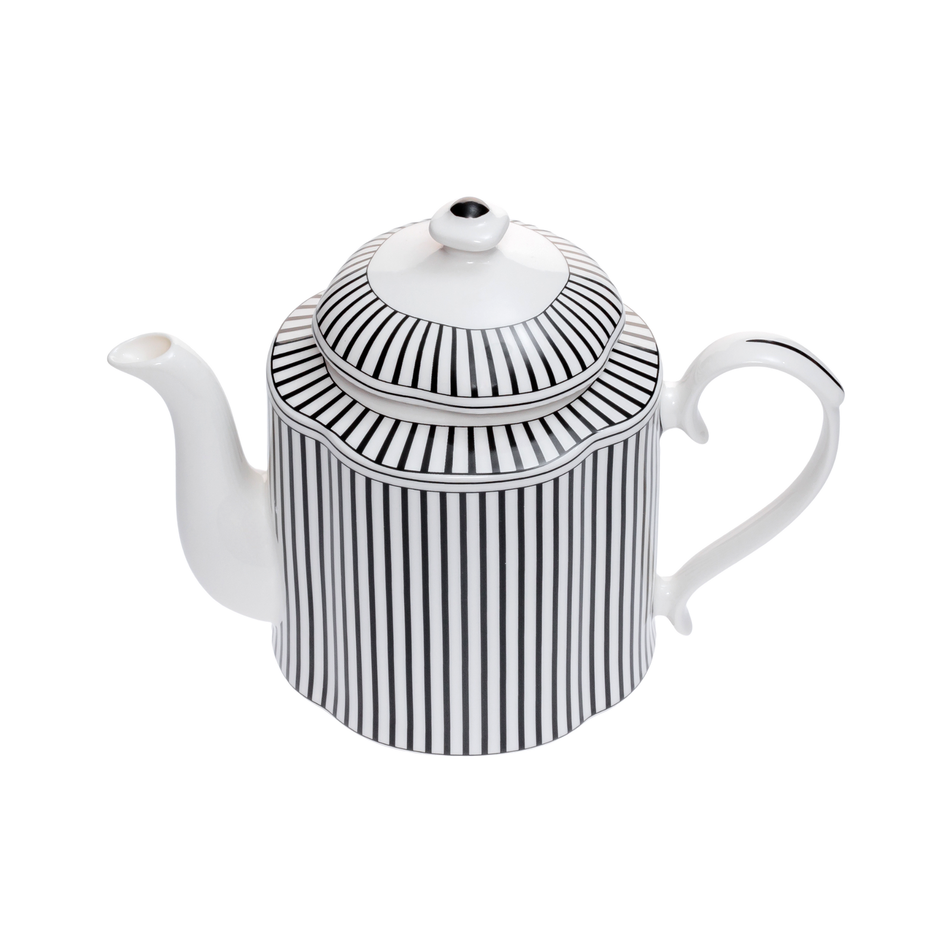 JENNA CLIFFORD - Ivory Noir Teapot