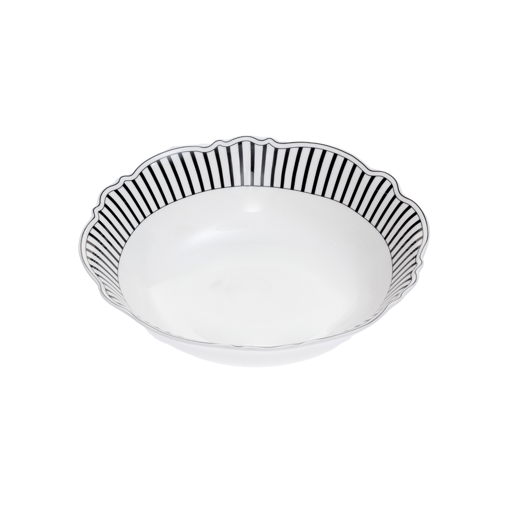 JENNA CLIFFORD - Ivory Noir Salad Bowl