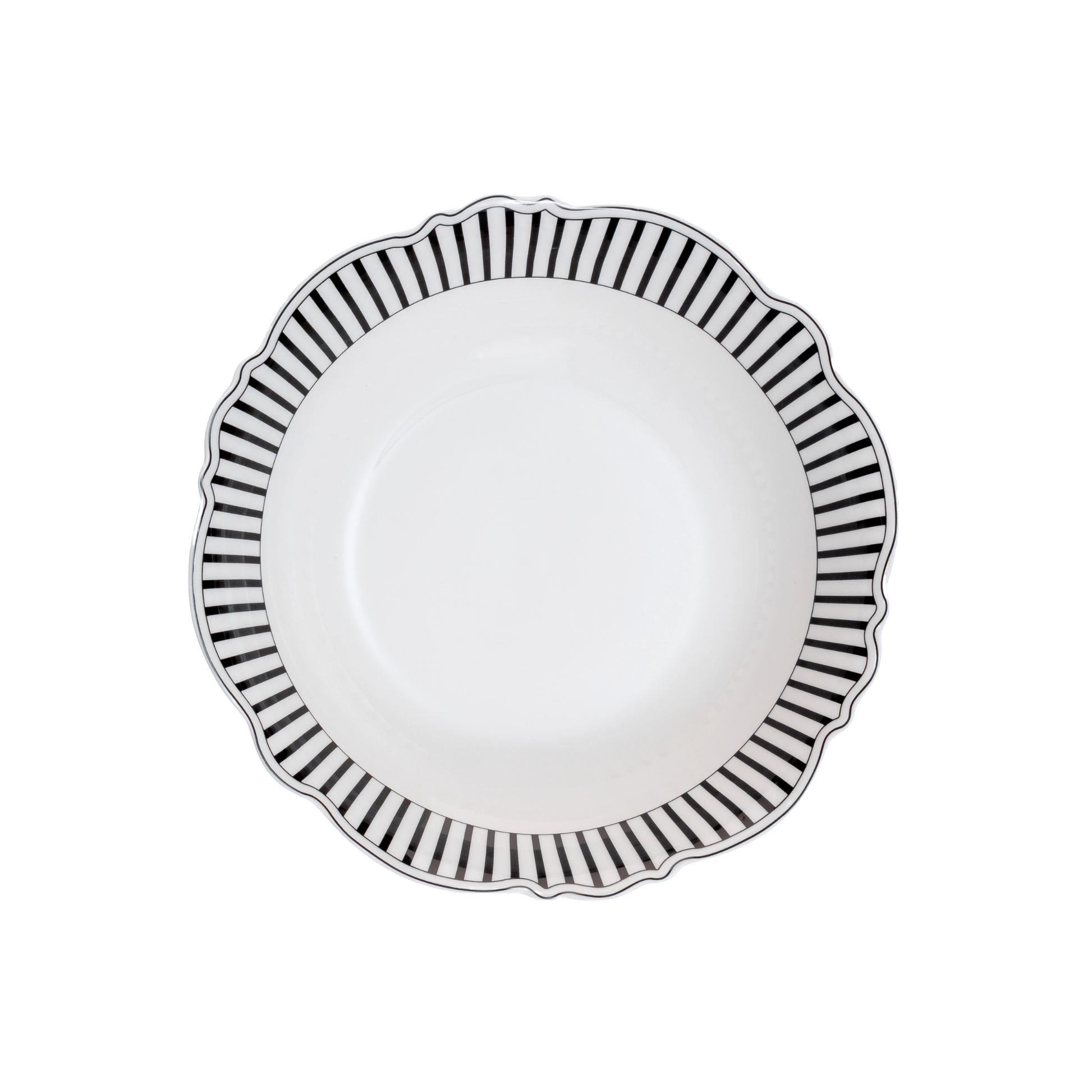 JENNA CLIFFORD - Ivory Noir Salad Bowl