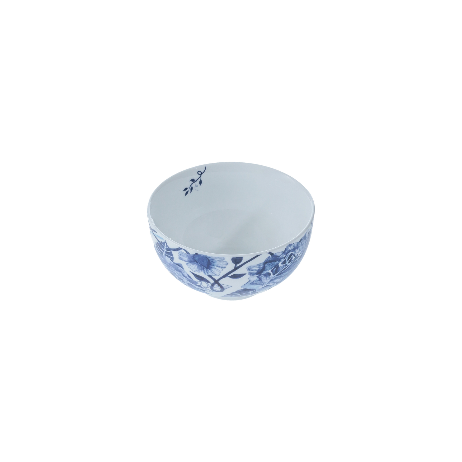 Peacock Sapphire Garden Nibble Bowl Set of 2