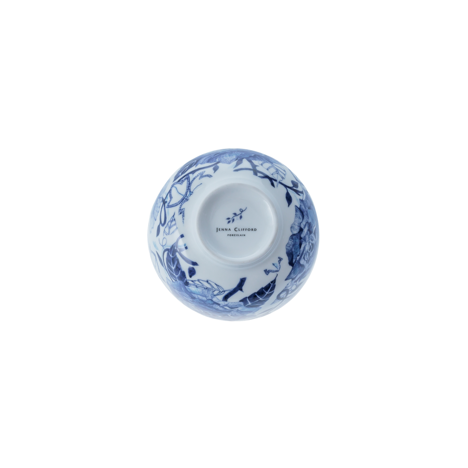 Peacock Sapphire Garden Nibble Bowl Set of 2