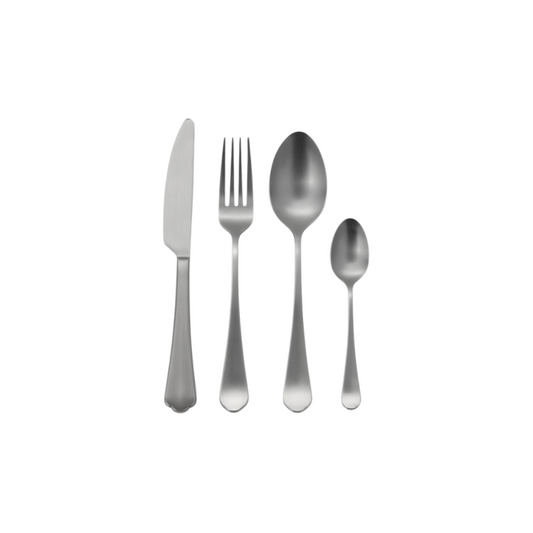 JENNA CLIFFORD – Modera 16-Piece Cutlery Set - Silver