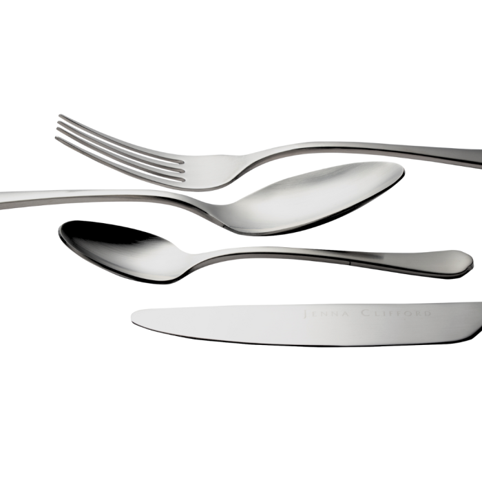 JENNA CLIFFORD – Modera 16-Piece Cutlery Set - Silver