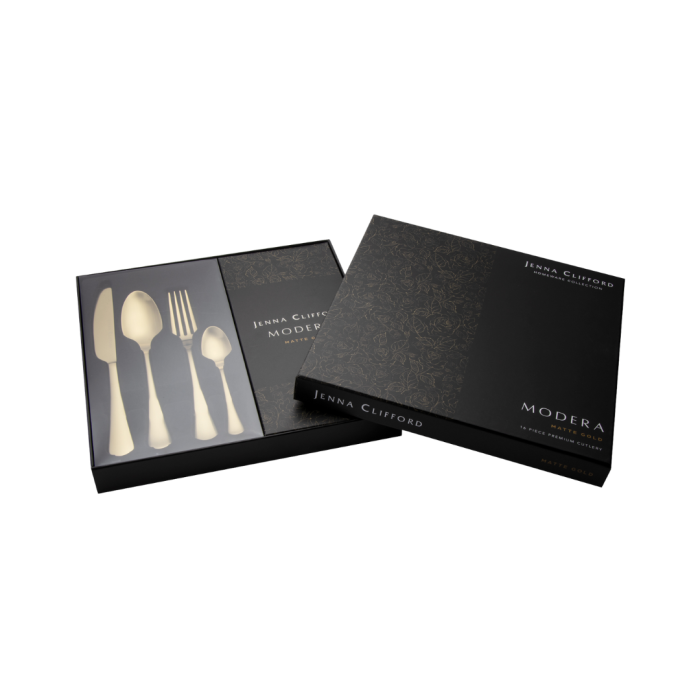 JENNA CLIFFORD – Modera 16-Piece Cutlery Set - Gold