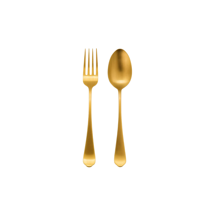 JENNA CLIFFORD – Modera 2-Piece Salad Server Set - Gold