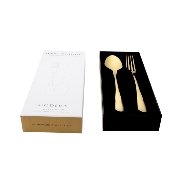 JENNA CLIFFORD – Modera 2-Piece Salad Server Set - Gold