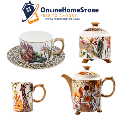 Jenna Clifford - Wild Bloom Tea Set of 4