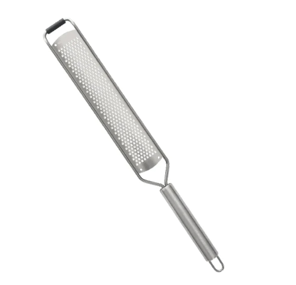 Fine hand grater 390mm on a white background