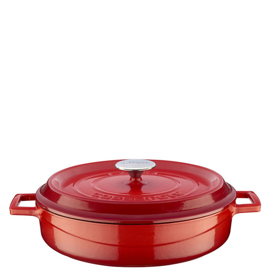 Lava Multi-Purpose Casseroles 32cm - Red