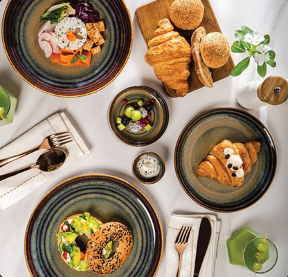 Ariane Splash Atomic Coupe Plate 21cm (Set of 12)