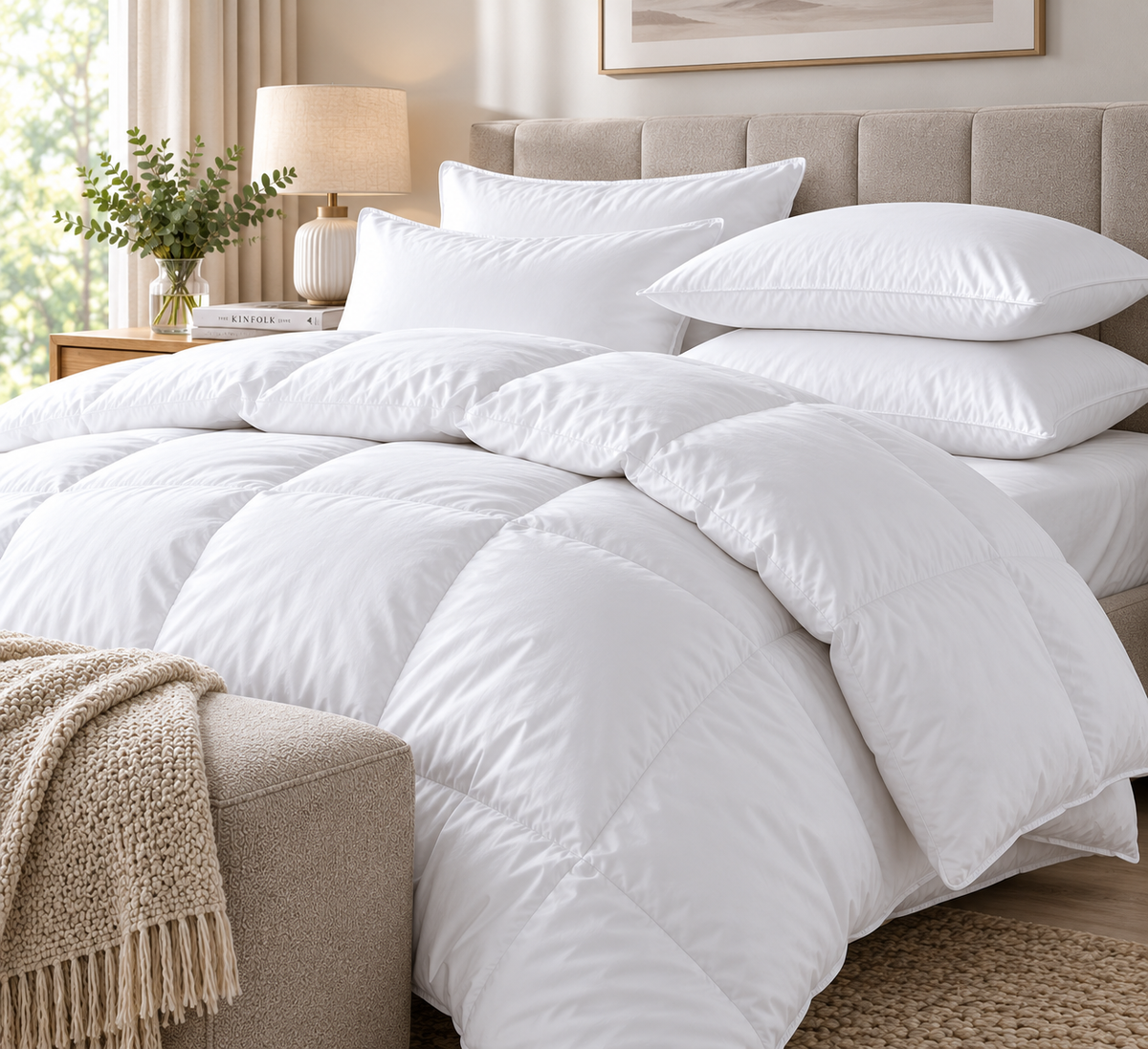 Simon Baker | Hungarian Goose Down Duvet Inner Three Quarter (90/10)