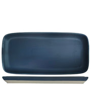 Nova Mezzo Blue Rectangular Plate 31cm × 15cm (Set of 6)