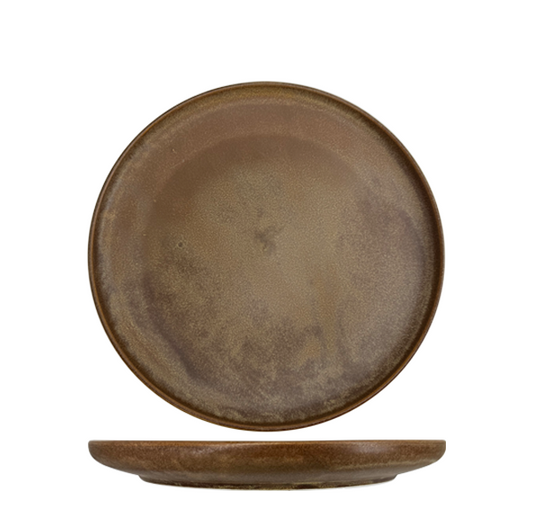 Nova Earth Mocha Coupe Plate 26cm (Set of 6)