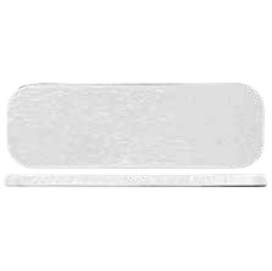 Nova Reveal Granite White Rectangular Plate 25x7.5cm (Set of 8)