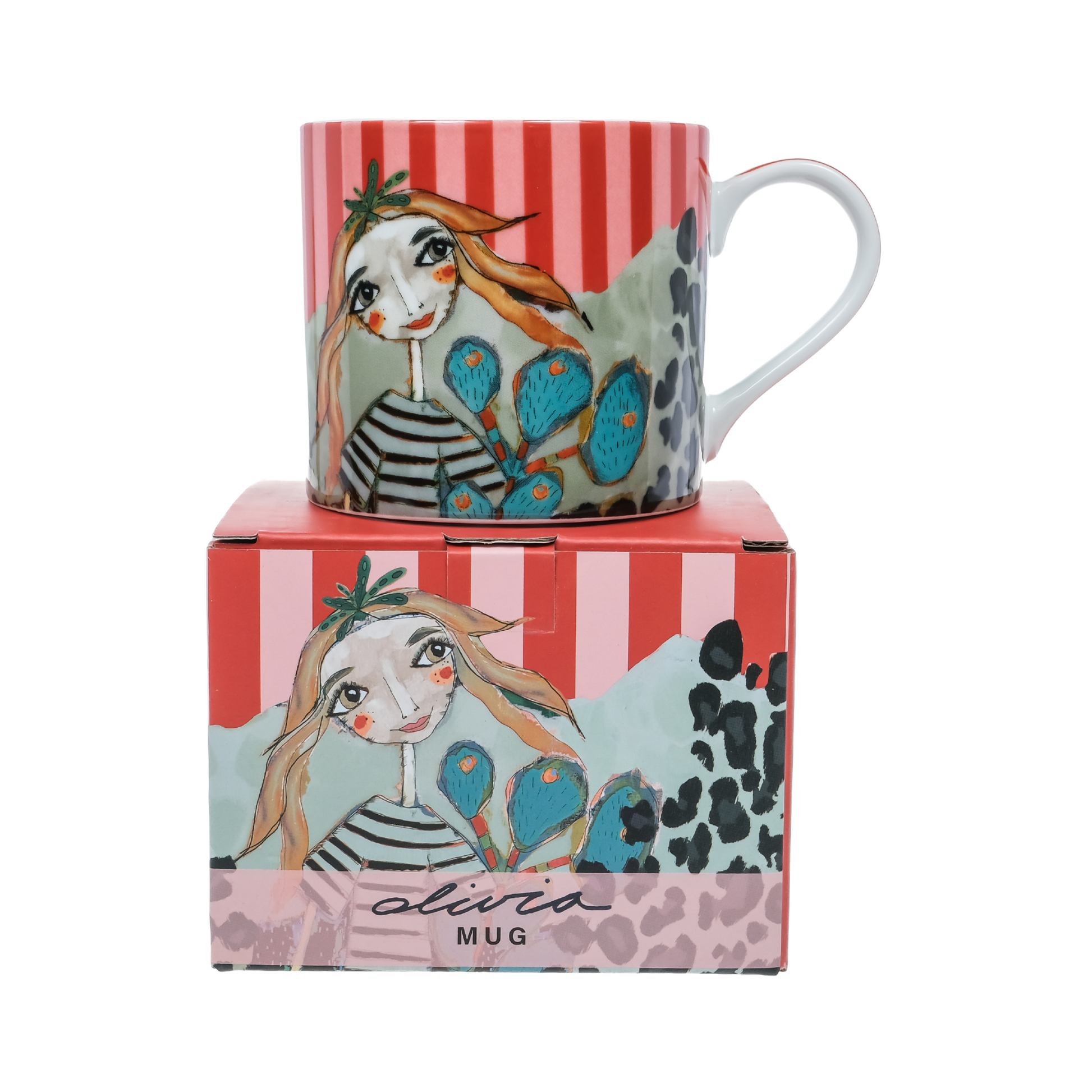 OLIVIA - Princess Mug Pink