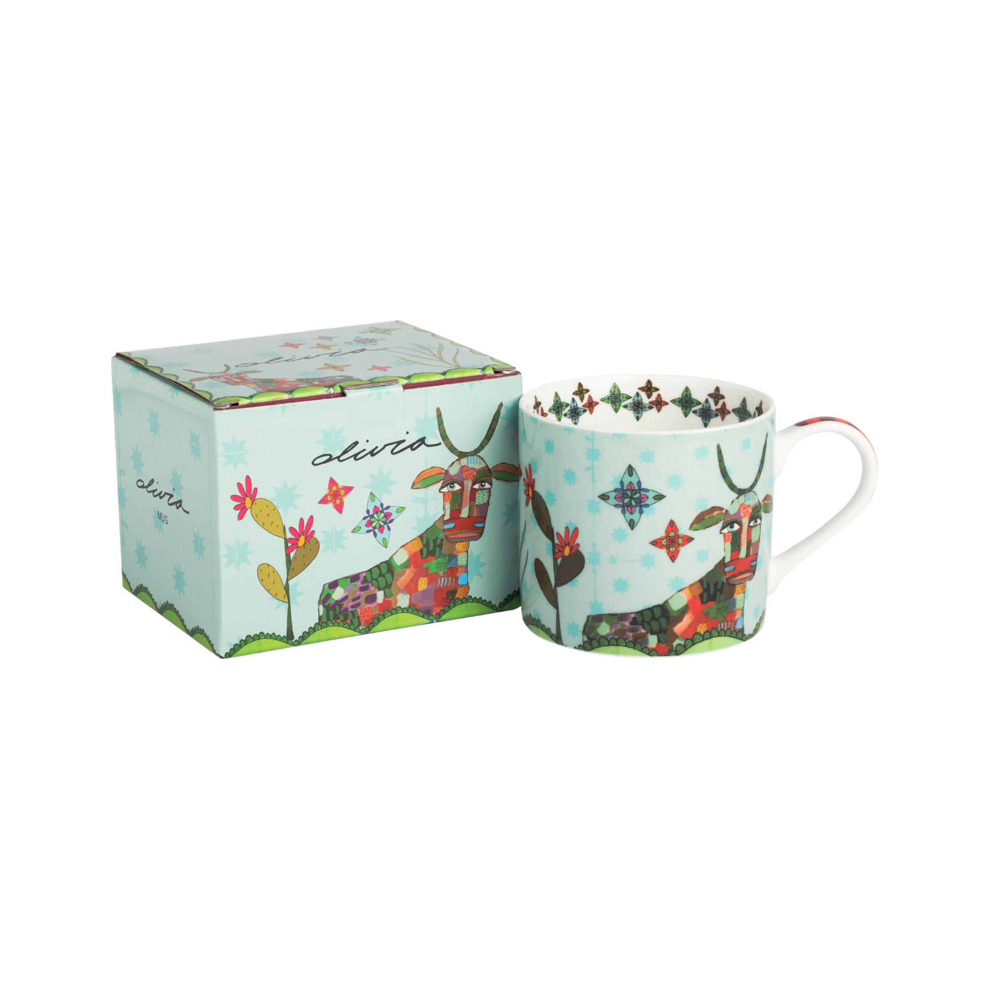 OLIVIA – Cappuccino Mug Bull