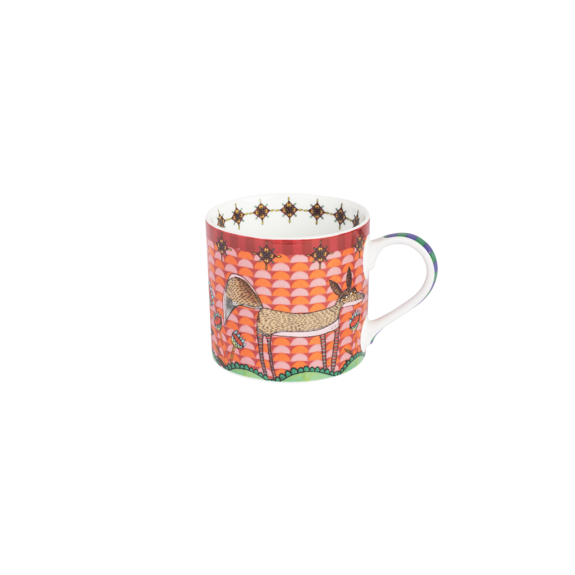 OLIVIA – Cappuccino Mug Fox