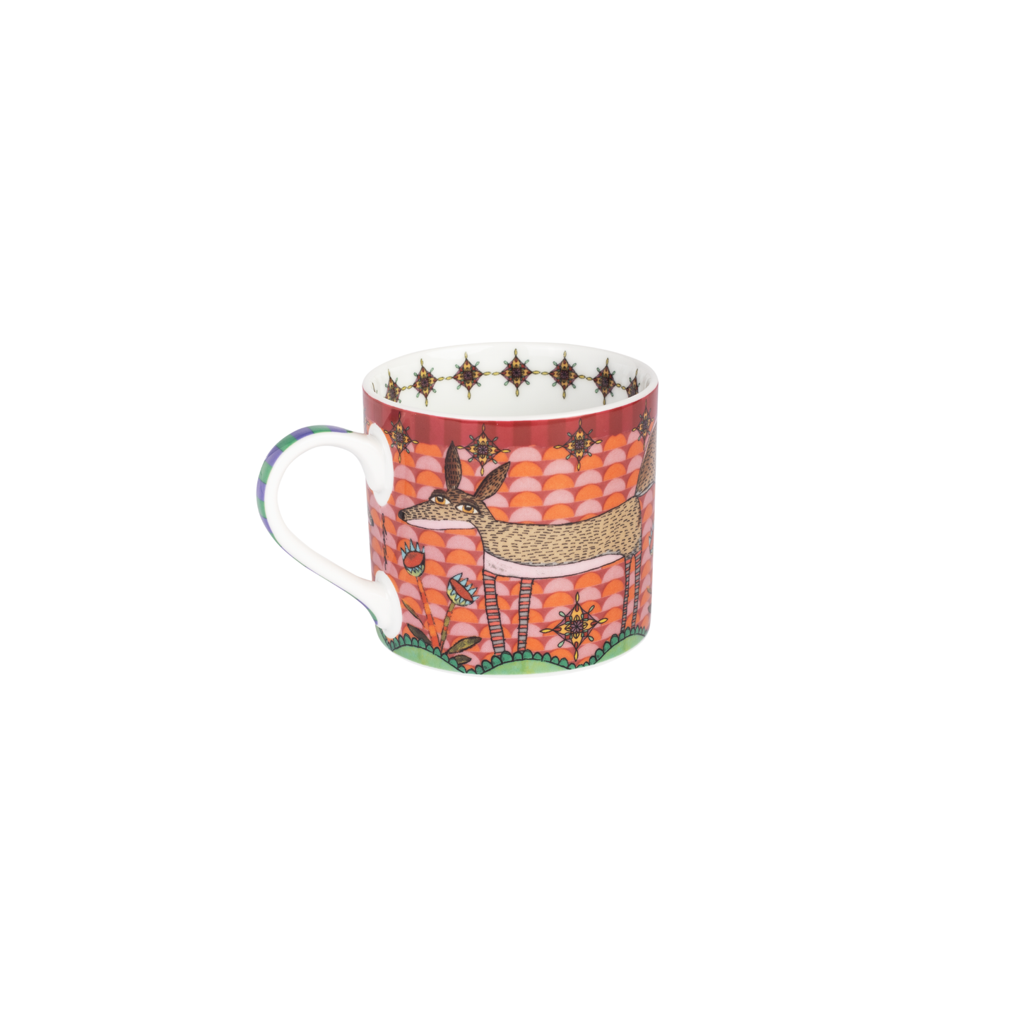 OLIVIA – Cappuccino Mug Fox