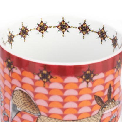 OLIVIA – Cappuccino Mug Fox