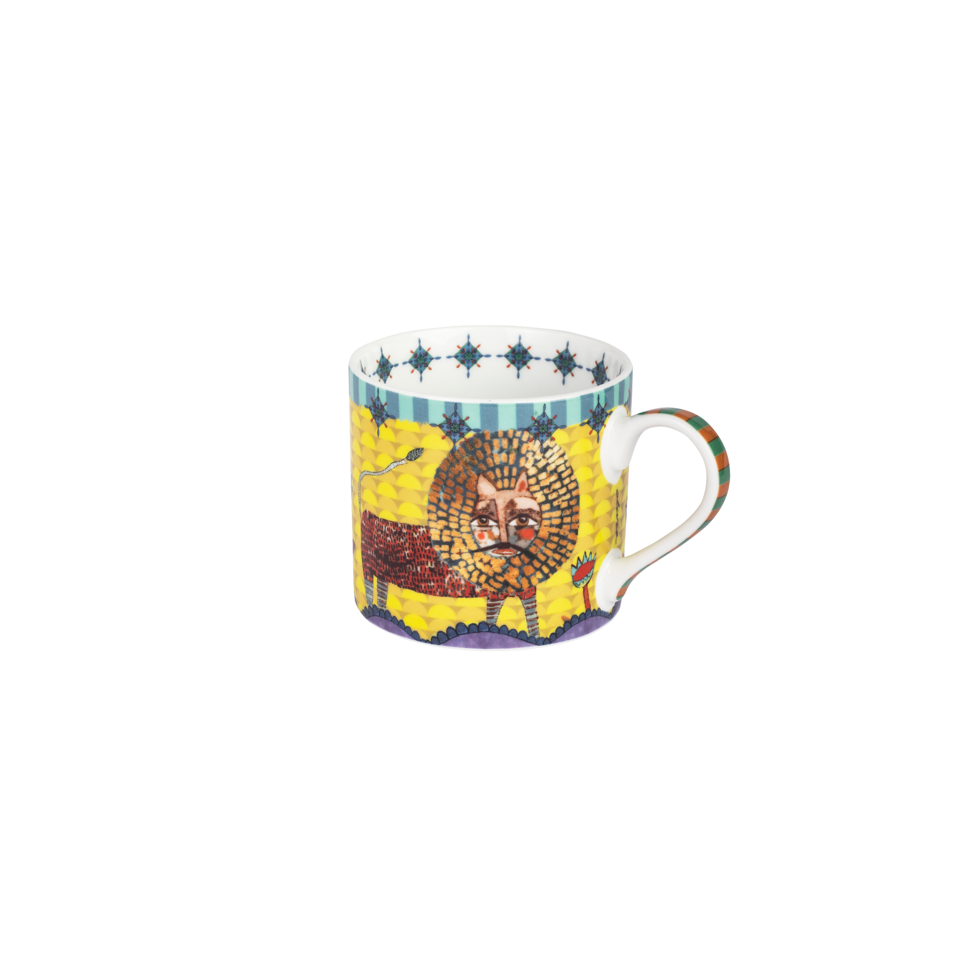 OLIVIA – Cappuccino Mug Lion