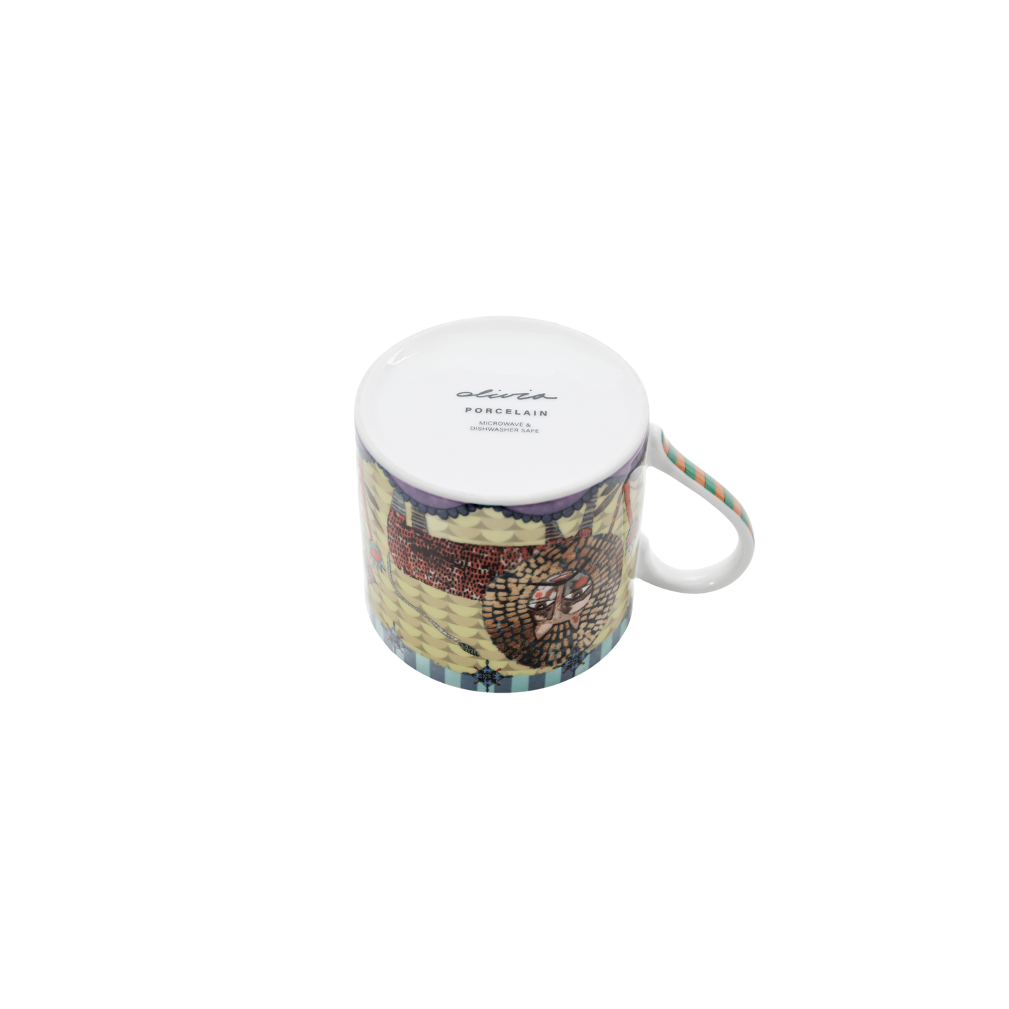 OLIVIA – Cappuccino Mug Lion