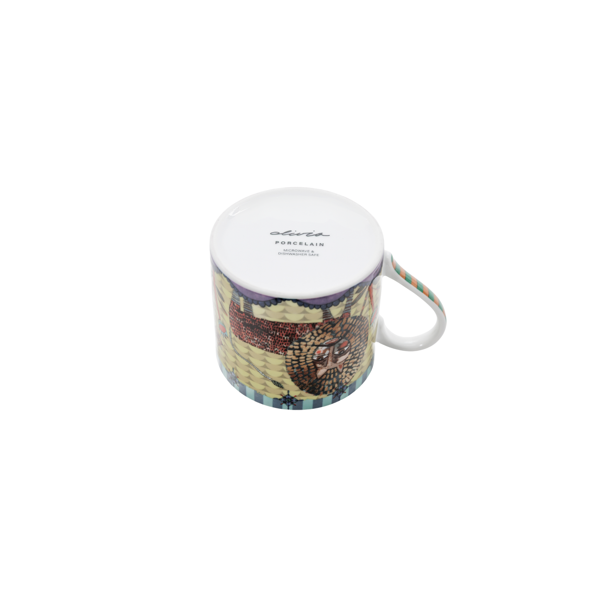 OLIVIA – Cappuccino Mug Lion