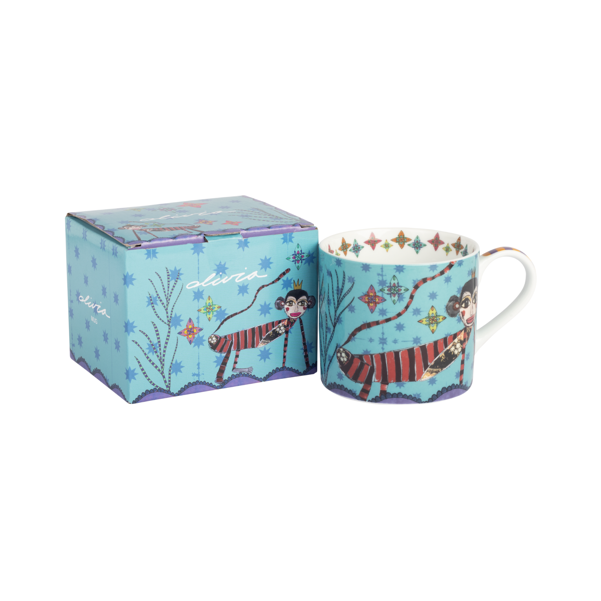 OLIVIA – Cappuccino Mug Monkey