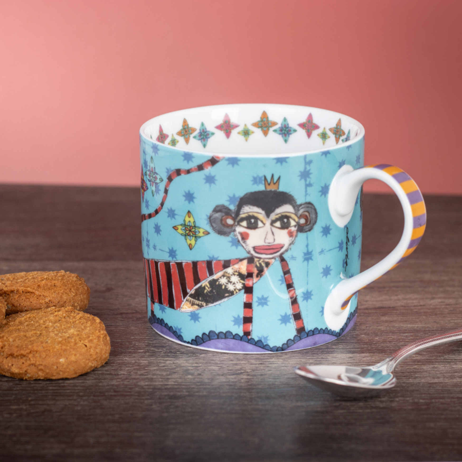 OLIVIA – Cappuccino Mug Monkey