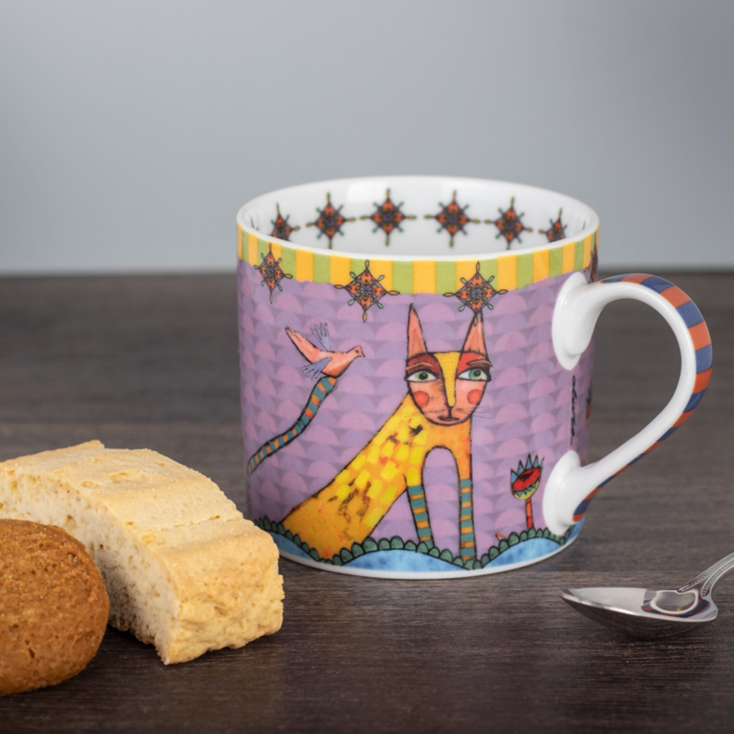 OLIVIA – Cappuccino Mug Wildcat