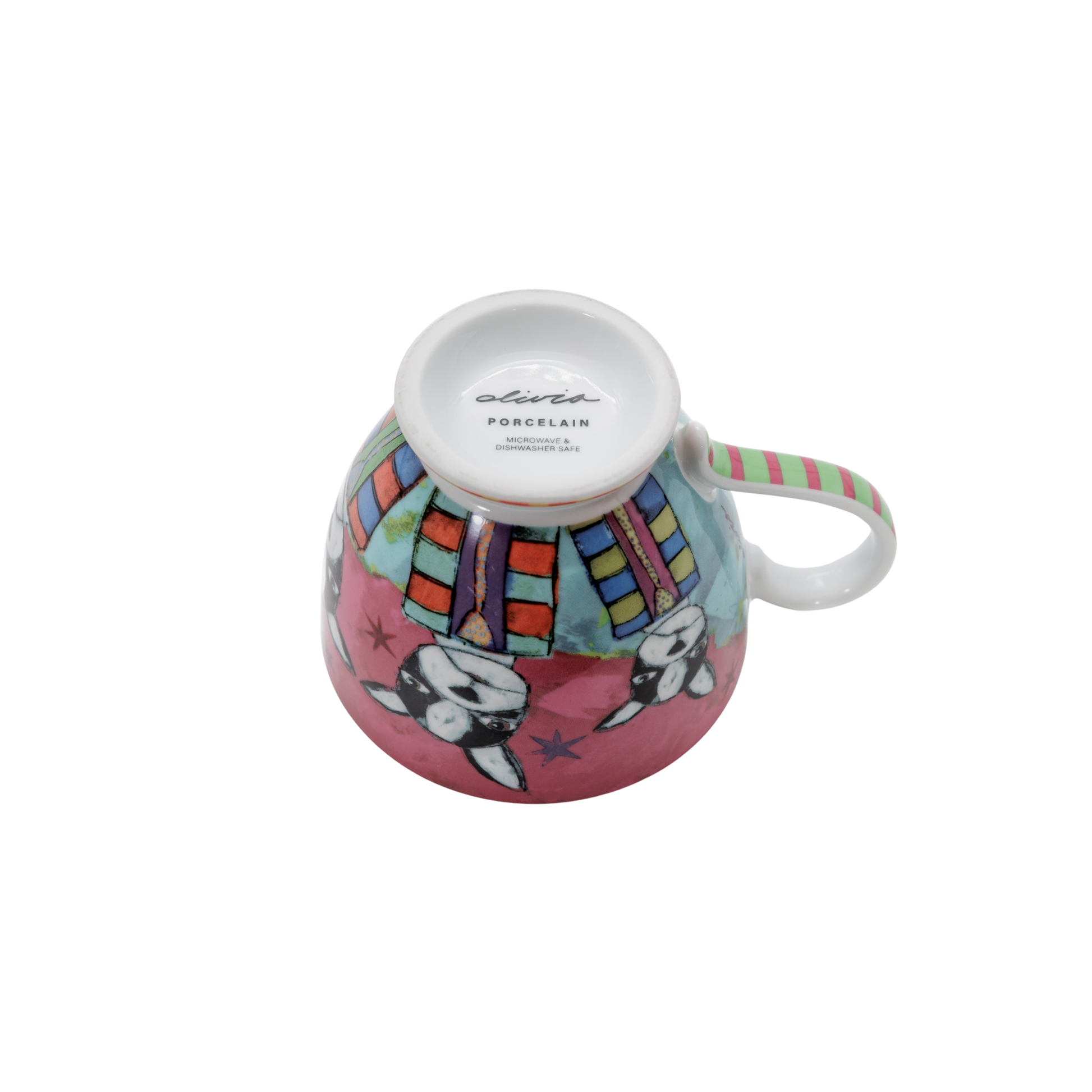 OLIVIA – Grande Mug Boston Terrier