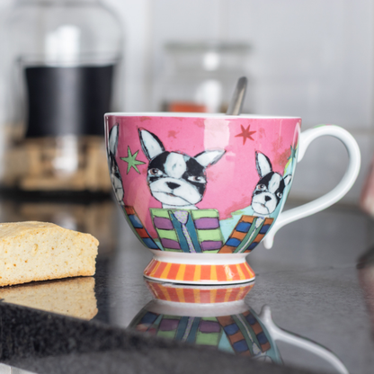 OLIVIA – Grande Mug Boston Terrier