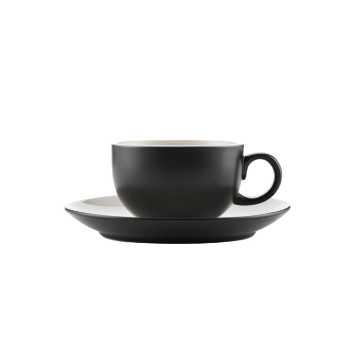 OMADA - Armonia Cup & Saucer - Black