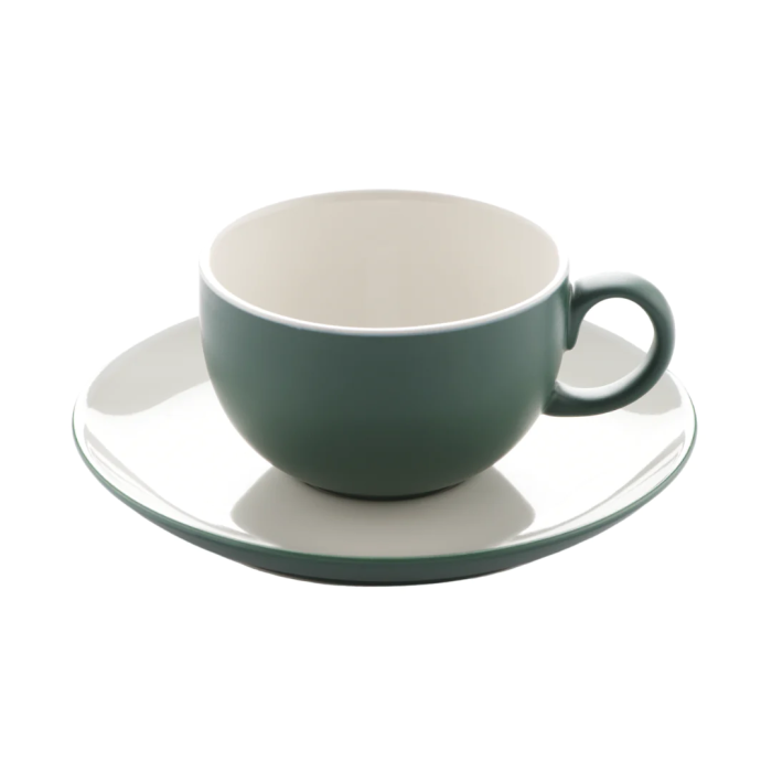 OMADA - Armonia Cup & Saucer - Green