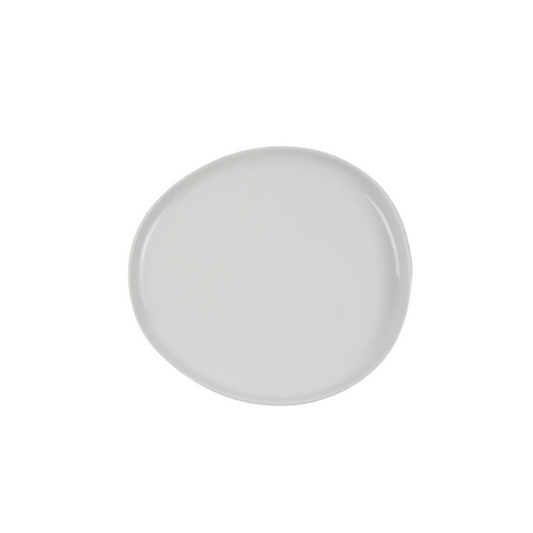 OMADA - Irregular Side Plate 23cm White