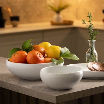 OMADA - Irregular Cereal Bowl 18cm White