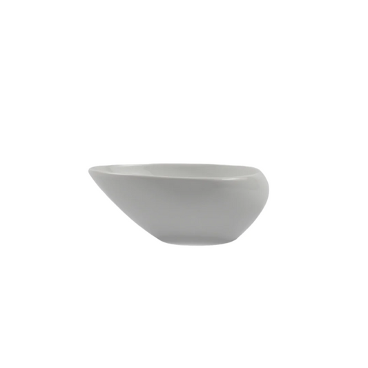 OMADA - Irregular Teardrop Bowl 18cm White