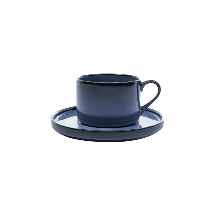 Stonehues Blue Cup & Saucer
