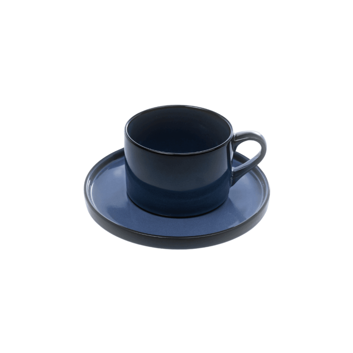 Stonehues Blue Cup & Saucer