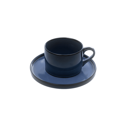 Stonehues Blue Cup & Saucer