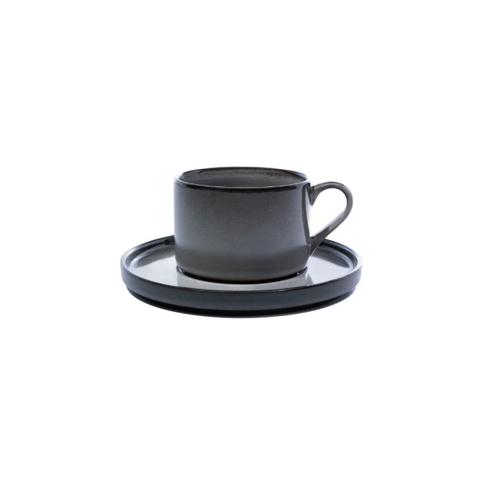 Stonehues Grey Cup & Saucer