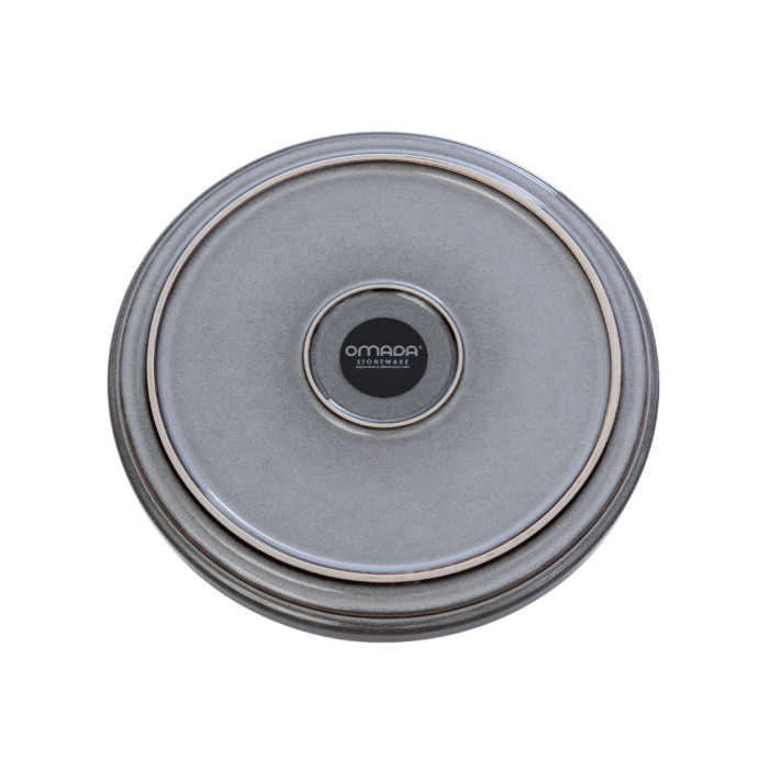 Stonehues Grey Dinner Plate