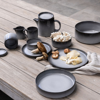 Stonehues Grey Salad Bowl