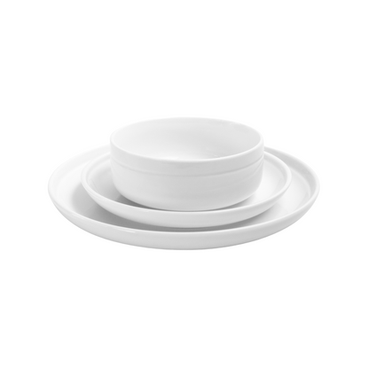 OMADA - Linea White Dinner Plate Set of 4
