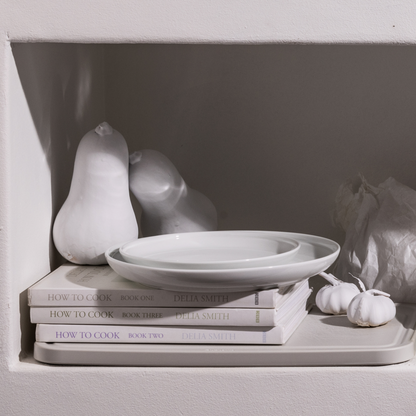 OMADA - Linea White Dinner Plate Set of 4